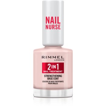Rimmel Nail Nurse 2-in-1 lac intaritor de baza pentru unghii cu efect de întărire - imagine 2